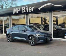 2024 POLESTAR 2 LONG RANGE SINGLE MOTOR 82 KWH SEDAN BAGHJULSTRÆK AUT 4D 24.900 KM KR 278.900
