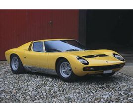 1971 LAMBORGHINI MIURA