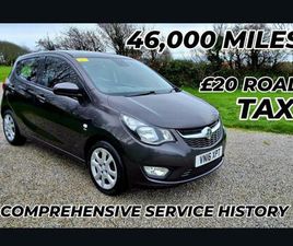 2016 VAUXHALL VIVA 1.0 SE 5DR [A/C] HATCHBACK PETROL MANUAL