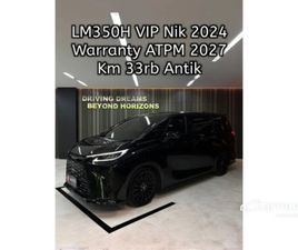 2024 LEXUS LM 350H 2.5 4 SEATER MPV