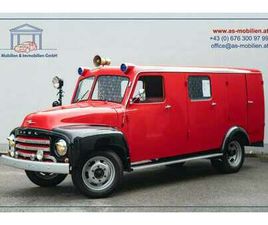 OPEL BLITZ LLF FEUERWEHR TRANSPORTER / KASTENWAGEN