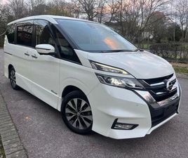 NISSAN SERENA NISSAN SERENA 2.0 HIGHWAY STAR V SPORT AUTO 8 SEATS PETROL/ELECTRIC HYBRID AUTOMATIC