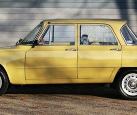 ALFA ROMEO GIULIA NUOVA SUPER NUOVA SUPER 1300 1.3L 4 CYLINDER ENGINE PRODUCING 89 BHP