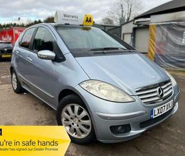 MERCEDES CLASSE A A 150 2007 (07) - A150 ELEGANCE SE 5DR TIP AUTO