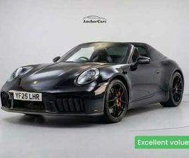 2025 PORSCHE 911 3.6 T-HYBRID 992 4 GTS TARGA 2DR PETROL HYBRID PDK 4WD 541 PS EURO 6 CONVERTIBLE...