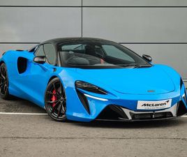 MCLAREN ARTURA V6 PHEV 700 2DR SSG AUTO CONVERTIBLE V6 PHEV 700 2DR SSG AUTO