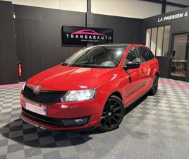 SKODA RAPID SPACEBACK SKODA RAPID SPACEBACK 1.4 TDI 90 CH CR FAP GREENTEC MONTE-CARLO - EXCELLENT ÉTAT - ENTRETIEN À JOUR