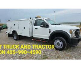 2019 FORD F-550 4WD 11FT MECHANCS LUBE SERVICE UTILITY BED TRUCK 6.8L