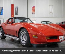 CORVETTE C3 CHEVROLET CORVETTE C3 SIDE PIPE L81 V8 1981 TOUT COMPRIS