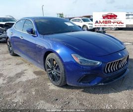 MASERATI GHIBLI S Q4 GRANSPORT, 2018R., 4X4, 3.0L 3.0 BENZYNA 424KM