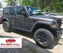 JEEP WRANGLER 2021 R. ,2,0L UNLIMITED RUBICON 4XE 2.0 HYBRYDA 375KM