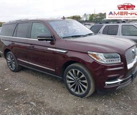 LINCOLN NAVIGATOR LINCOLN NAVIGATOR 2020, 3.5L, 4X4, RESERVE, OD UBEZPIECZALNI 3.5 BENZYNA