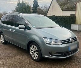 SHARAN CARAT BOÎTE AUTO DSG 7 PLACES CARPLAY ATTELAGE VITRES TEINTÉES