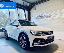 VOLKSWAGEN TIGUAN 2.0 TDI 190 CV CARAT R-LINE 4MOTION ORIGINE FRANCE