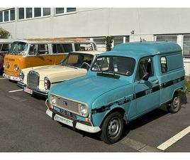 1987 R4 RENAULT R4 F4 GIRAFFENKLAPPPE SÜDFRANKREICH GAS EDF GDF