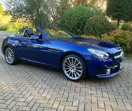MERCEDES-BENZ SLC 2.0 SLC300 AMG LINE AUTOMATIC BLUE 2017