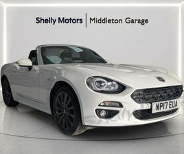 2017 FIAT 124 1.4 MULTIAIR 124 SPIDER LUSSO