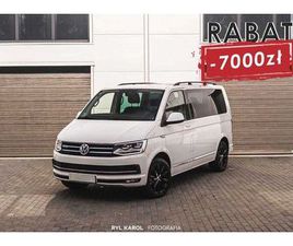 VOLKSWAGEN MULTIVAN VW MULTIVAN 4MOTION TDI MR '16 E6 3.2 T *FA VA * RABAT 7000 DO 06.01 CHELM • OLX.PL
