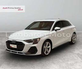 AUDI A3 SPORTBACK 35 TDI SPORTBACK 35 2.0 TDI S LINE EDITION S-TRONIC