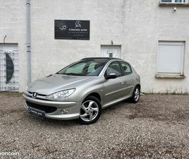 PEUGEOT 206 PEUGEOT 206 1.6 HDI 110CH GRAND FILOU / TOIT OUVRANT / SIEGES CHAUFFANT / JBL