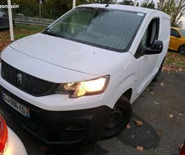 PEUGEOT PARTNER ASPHALT BLUEHDI 130 CH EAT8 1ERE MAIN 08/2022 GPS CARPLAY+CAMERA