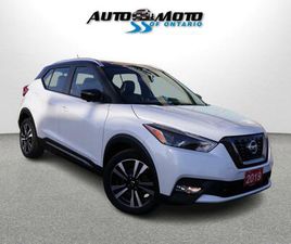 USED 2019 NISSAN KICKS SR CERTIFIED *ACCIDENT FREE*NOSSAN MAINTAIN* CAMERA BLUETOOTH LEATHER HEATED SEATS CRUISE ALLOYS