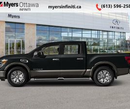 USED 2018 NISSAN TITAN PLATINUM - LEATHER SEATS