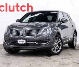 LINCOLN MKX 2018 LINCOLN MKX RESERVE W/ APPLE CARPLAY & ANDROID AUTO, HEATED