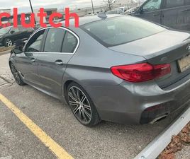 2017 BMW 5 SERIES 540I XDRIVE W/ APPLE CARPLAY, SUNROOF, HEATED
