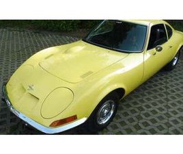 1972 OPEL GT JAUNE AUTOMATIQUE CONDUITE À GAUCHE IN FÉROL...