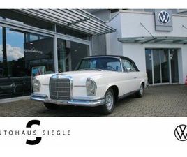 MERCEDES-BENZ 280 SE W111 WERKSCABRIO LEDER SCHALTER KLIMA RES
