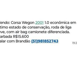 WAGON SUPER 1.0 MPFI 16V