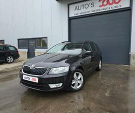 ② SKODA OCTAVIA 127.000KM BENZINE 2017/AIRCO/GARANTIE KEURING — SKODA — 2EMEMAIN