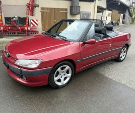 PEUGEOT 306 CABRIOLET, JG. 1997, LIEBHABERFAHRZEUG!