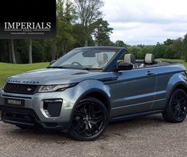 2016 LAND ROVER RANGE ROVER EVOQUE 2.0 SI4 HSE DYNAMIC LUX (START/STOP) CONVERTIBLE 2D