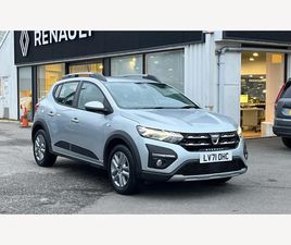 DACIA SANDERO STEPWAY DACIA SANDERO SANDERO STEPWAY 1.0 TCE COMFORT 5DR HATCHBACK SAT NAV+REAR CAMERA+CARPLAY HATCHBACK 2022, 9000 MILES, £11223 - 33053450 - EXCHANGEANDMART.CO.UK