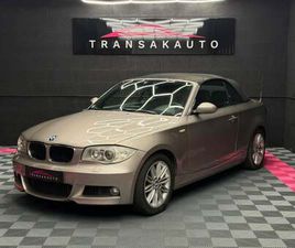 BMW SERIE 1 CABRIOLET E88 120D 177 CH M SPORT **CHAINE DISTRIBUTION NEUVE**