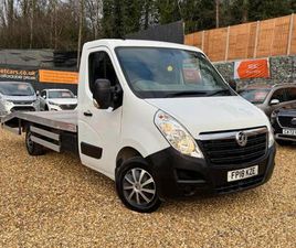 2018 VAUXHALL MOVANO 2.3 CDTI BITURBO H1 CHASSIS CAB 145PS CHASSIS CAB DIESEL MANUAL