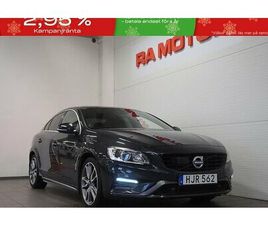 VOLVO S60 D4 R-DESIGN BE PRO TAKLUCKA|KAMERA|H K|DRAG
