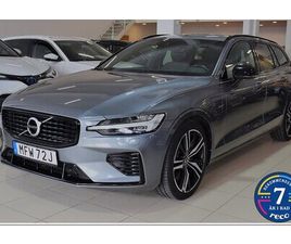 VOLVO V60 RECHARGE T6 AWD R-DESIGN NAVI DRAG VÄRM 4. RÄNTA EURO 6
