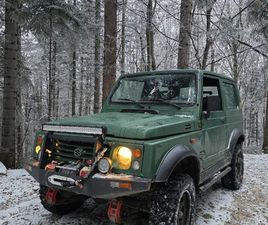 SUZUKI SAMURAI SUZUKI SAMURAI 4X4 1.9D WYCIĄGARKA HAK