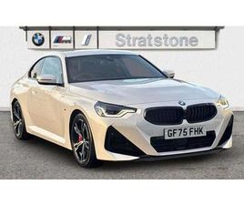 2025 BMW 2 SERIES 220I M SPORT 2DR STEP AUTO CONVERTIBLE PETROL AUTOMATIC