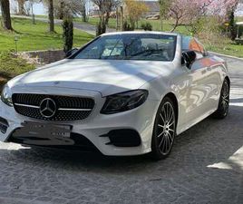 MERCEDES-BENZ E-KLASSE CABRIO E 220D AMG LINE - TOP AUSSTATTUNG - WIE NEU