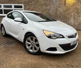 VAUXHALL ASTRA GTC 2017 VAUXHALL ASTRA GTC 1.4T 16V SPORT 3DR HATCHBACK PETROL MANUAL