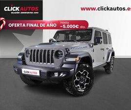 JEEP WRANGLER 4XE JEEP WRANGLER 2.0 380CV PHEV RUBICON 8ATX