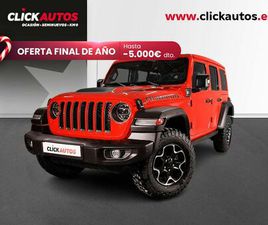 JEEP WRANGLER 4XE JEEP WRANGLER 2.0 380CV PHEV RUBICON 8ATX