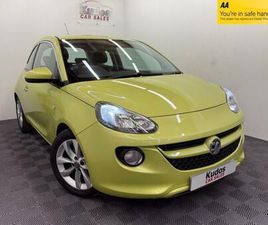 2014 VAUXHALL ADAM 1.2I JAM 3DR - STARLIGHT PACK - AIRCON - DAB - BLUETOOTH HATCHBACK PETROL MANUAL