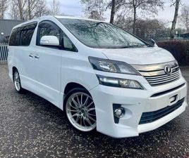 TOYOTA VELLFIRE 2013 TOYOTA VELLFIRE FRESH IMPORT GOLDEN EYE 11 3.5 V6 AUTO 7 SEATS MPV 4/B GRADE MPV PETROL AUT...