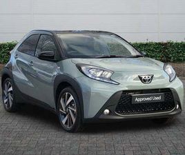 TOYOTA AYGO X 2025 TOYOTA AYGO X 1.0 VVT-I EDGE 5DR HATCHBACK PETROL MANUAL