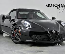 2020 ALFA ROMEO 4C SPIDER